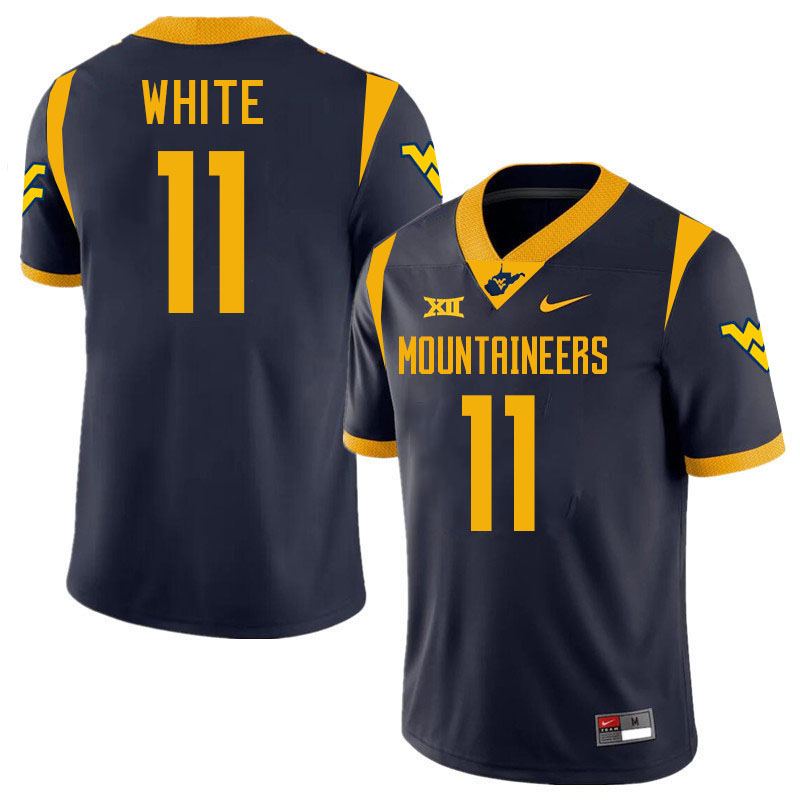 Kevin White WVU Jersey,West Virginia Mountaineers #11 Kevin White Jersey Youth College-Navy